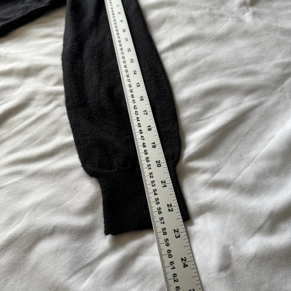 Dear Rose New York Lightweight Button Front Cardigan Sweater Black Glitter XL - Picture 11 of 14